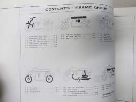 Honda XL250K3 Parts Catalogue -varaosaluettelo