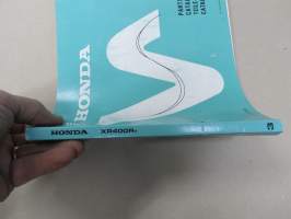 Honda XR400Rt Parts Catalogue -varaosaluettelo