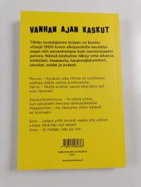 Vanhan ajan kaskut : vitsejä 1900-1950-luvuilta