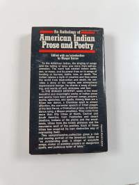 An anthology of American Indian prose ad poetry