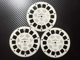 View-Master – Washington, D.C. – A7901 / A7902 / A7903 – reel / kuvakiekko