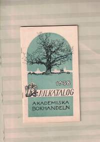 Akateeminen kirjakauppa: Joululuettelo - 1938 - Julkatalog