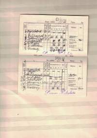 Lappeenrannan kylpylaitos, hoitokirja / maksukirja