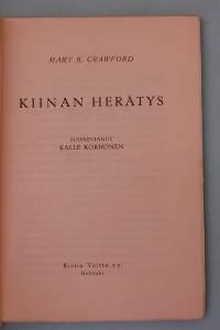 Kiinan herätys. ( Lähetystyö, kristinusko, 30-luku )