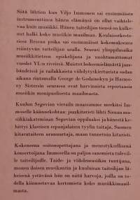 Viljo Immonen - Kitaristin tie. ( Omaelämäkerrat, muistelmateokset)