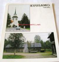 postikortti  kuusamo  kirkko  vuodelta  1951