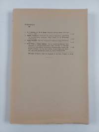 Fennia 80 : Finland in British Maps : a Review down to 1856 ; Orsakerna till städerna Nykarlebys, Jakobstads och Gamlakarlebys uppkomst : Några kapitel ur en oful...