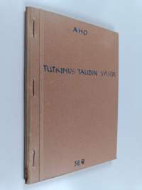 Tutkimus taudin syistä : rauhan aatteelle omistettu