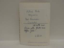 Valokuva Alfred Fritz Hegwein