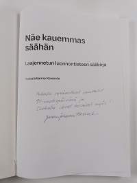 Näe kauemmas säähän (signeerattu, tekijän omiste)