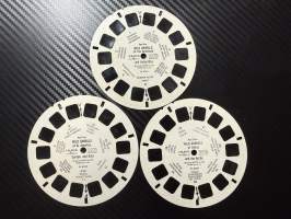 View-Master – Wild Animals (Americas, Europe, Asia, Africa &amp; Arctic) – B6141 / B6142 / B6143 – reel / kuvakiekko
