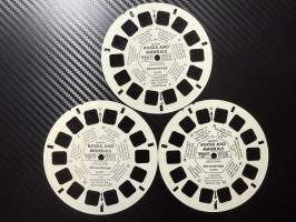 View-Master – Rocks and Minerals – Mineralogy – B6771 / B6772 / B6773 – reel / kuvakiekko