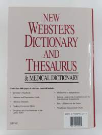 New Webster's dictionary and thesaurus &amp; medical dictionary