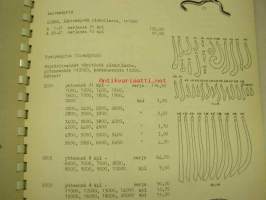 Lindell Teknillinen osasto yleisluettelo 1966