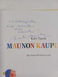 Maunon kaupunki (signeerattu, tekijän omiste)