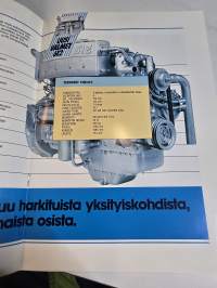 Sisu. Uusi valmet 612 moottori esite