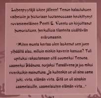 Kalavisio. ( Eräromaanit, lohenpyynti, Teno, kalastus )