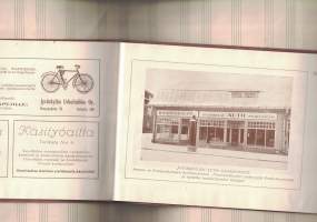 Jyväskylän kaupungin kartta ja liikekalenteri 1927