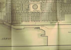 Jyväskylän kaupungin kartta ja liikekalenteri 1927