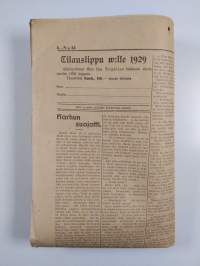 Sirpale 44/1929 : kaunokirjallinen viikkolehti