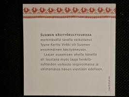 Tahtoa tarvitaan : Tyyne-Kerttu Virkki muistoissamme