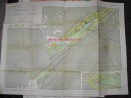 General geological map of the Outolumpu ore field 1 : 10 000 1952 (Veikko O. Vähätalo) -kartta