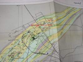 General geological map of the Outolumpu ore field 1 : 10 000 1952 (Veikko O. Vähätalo) -kartta