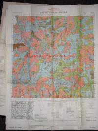 Seutula - Maaperäkartta 1 : 20 000 1953 -kartta