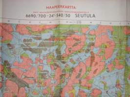 Seutula - Maaperäkartta 1 : 20 000 1953 -kartta