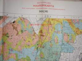 Seutula - Maataloudellinen maaperäkartta 1 : 20 000 1962 -kartta