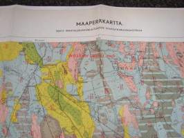 Hyrylä - maaperäkartta 1 : 20 000 1947 -kartta