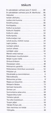 Tapio Rautavaara - Reissumiehen taival, 2005. 3.p.Lauluja. 40 keskeistä kappaletta (nuotisto ja sanat) kronologisessa järjestyksessä