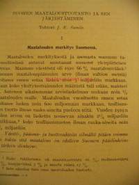 Maatalousviikko Helsingissä 8-14 p:nä jouluk.1920