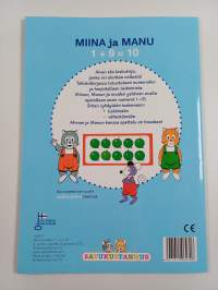 Miina ja Manu 1 + 9 = 10 : aivan eka laskukirja!