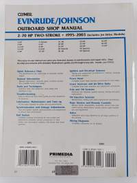Evinrude/Johnson : 2-stroke outboard shop manual : 2-70 HP 1995-2003 (includes jet drive models)