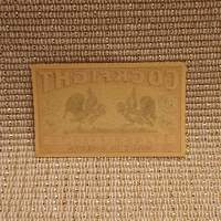 Vintage tulitikku askin etiketti *Cockfight