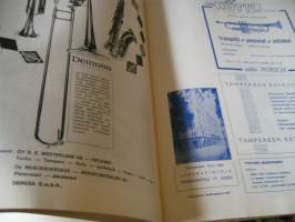 työväen musiikkilehti. 1--7--8 1967,8 .1942