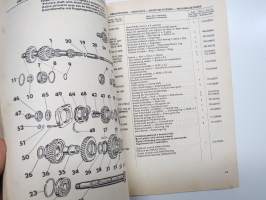 Skoda 100, 100L, 110L (de Luxe) 1970-1971 Seznam Nahradnich Dilu - List of Spare Parts - Catalogue des Åieces Détachees - Ersatzteile Katalog -varaosaluettelo