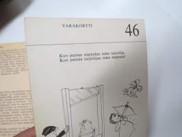 Vauumipakattu Korttipeli ÄPY -teekkarien vappujulkaisu, pelikortit, täysi sarja + sääntökortit + varakortti