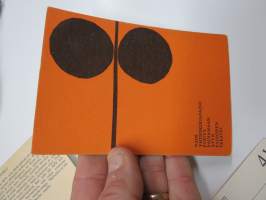 Vauumipakattu Korttipeli ÄPY -teekkarien vappujulkaisu, pelikortit, täysi sarja + sääntökortit + varakortti