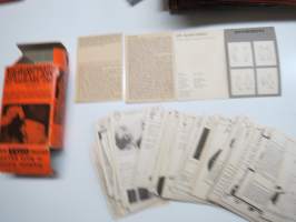 Vauumipakattu Korttipeli ÄPY -teekkarien vappujulkaisu, pelikortit, täysi sarja + sääntökortit + varakortti