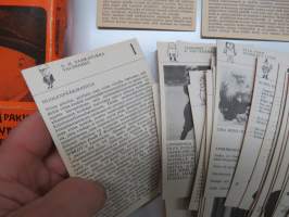 Vauumipakattu Korttipeli ÄPY -teekkarien vappujulkaisu, pelikortit, täysi sarja + sääntökortit + varakortti