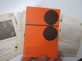 Vauumipakattu Korttipeli ÄPY -teekkarien vappujulkaisu, pelikortit, täysi sarja + sääntökortit + varakortti