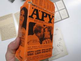 Vauumipakattu Korttipeli ÄPY -teekkarien vappujulkaisu, pelikortit, täysi sarja + sääntökortit + varakortti