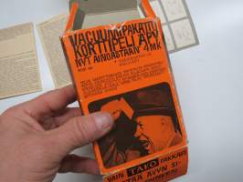 Vauumipakattu Korttipeli ÄPY -teekkarien vappujulkaisu, pelikortit, täysi sarja + sääntökortit + varakortti