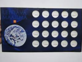 Shell Lentävä maailma -keräilykolikkosarjan tyhjä alusta, käyttämätön