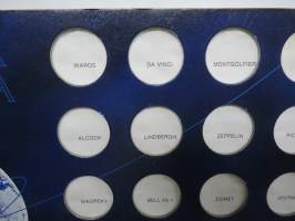 Shell Lentävä maailma -keräilykolikkosarjan tyhjä alusta, käyttämätön