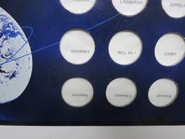 Shell Lentävä maailma -keräilykolikkosarjan tyhjä alusta, käyttämätön