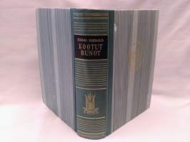 Kootut runot sekä runoilijakehitys päiväkirjojen ja kirjeiden valossa