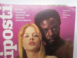 Nyrkkiposti 1969 nr 11, Lolan musta avioliitto - neekeri on paras, Purtsi kännissä 2.29 promillea, Sähkösokki, Suomen paras rakastaja Rainer Lindgren, Teiniliitto...